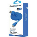 Chargeworx 3' Lightning Flat Sync & Charge Cable